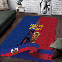Afro-Haitians Football Area Rug Les Grenadiers 2026 World Football - Wonder Print Shop