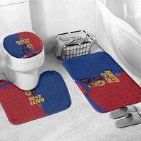 Afro-Haitians Football Bathroom Set Les Grenadiers 2026 World Football - Wonder Print Shop