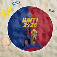 Afro-Haitians Football Beach Blanket Les Grenadiers 2026 World Football - Wonder Print Shop