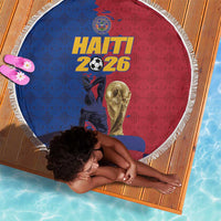 Afro-Haitians Football Beach Blanket Les Grenadiers 2026 World Football - Wonder Print Shop