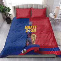 Afro-Haitians Football Bedding Set Les Grenadiers 2026 World Football - Wonder Print Shop