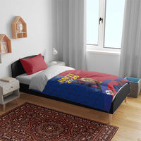 Afro-Haitians Football Bedding Set Les Grenadiers 2026 World Football - Wonder Print Shop