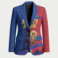 Custom Afro-Haitians Football Blazer Les Grenadiers 2026 World Football - Wonder Print Shop