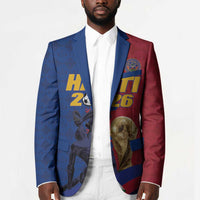 Custom Afro-Haitians Football Blazer Les Grenadiers 2026 World Football - Wonder Print Shop