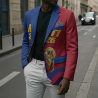 Custom Afro-Haitians Football Blazer Les Grenadiers 2026 World Football - Wonder Print Shop
