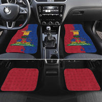 Custom Afro-Haitians Football Car Mats Les Grenadiers 2026 World Football - Wonder Print Shop