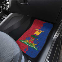 Custom Afro-Haitians Football Car Mats Les Grenadiers 2026 World Football - Wonder Print Shop