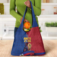 Afro-Haitians Football Grocery Bag Les Grenadiers 2026 World Football - Wonder Print Shop