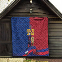 Afro-Haitians Football Quilt Les Grenadiers 2026 World Football - Wonder Print Shop