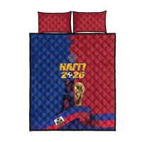 Afro-Haitians Football Quilt Bed Set Les Grenadiers 2026 World Football - Wonder Print Shop