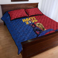 Afro-Haitians Football Quilt Bed Set Les Grenadiers 2026 World Football - Wonder Print Shop