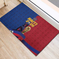 Afro-Haitians Football Rubber Doormat Les Grenadiers 2026 World Football - Wonder Print Shop