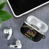 Mardi Gras 504 Nola New Orleans AirPods Case Mask Up Beads Out - Wonder Print Shop