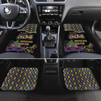 Mardi Gras 504 Nola New Orleans Car Mats Mask Up Beads Out - Wonder Print Shop