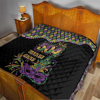 Mardi Gras 504 Nola New Orleans Quilt Mask Up Beads Out - Wonder Print Shop