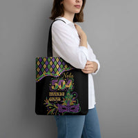 Mardi Gras 504 Nola New Orleans Tote Bag Mask Up Beads Out - Wonder Print Shop