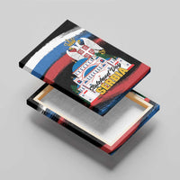 Serbia Statehood Day Canvas Wall Art Saint Sava with Serbian Eagle