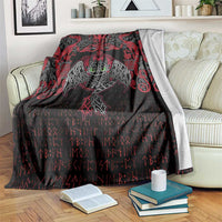 Black Dragon Vikings Blanket - Wonder Print Shop