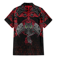 Black Dragon Vikings Family Matching Mermaid Dress and Hawaiian Shirt - Wonder Print Shop