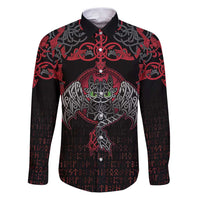 Black Dragon Vikings Family Matching Puletasi and Hawaiian Shirt - Wonder Print Shop