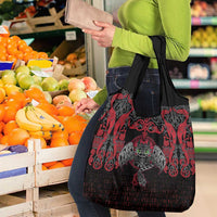 Black Dragon Vikings Grocery Bag - Wonder Print Shop