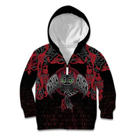 Black Dragon Vikings Kid Hoodie - Wonder Print Shop