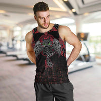 Black Dragon Vikings Men Tank Top - Wonder Print Shop