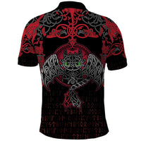 Black Dragon Vikings Polo Shirt - Wonder Print Shop