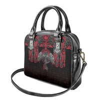 Black Dragon Vikings Shoulder Handbag - Wonder Print Shop