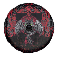 Black Dragon Vikings Spare Tire Cover - Wonder Print Shop