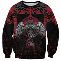 Black Dragon Vikings Sweatshirt - Wonder Print Shop