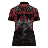Black Dragon Vikings Women Polo Shirt - Wonder Print Shop