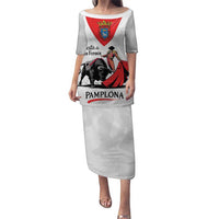 Personalized San Fermin Festival Puletasi Pamplona Bull Run - Wonder Print Shop