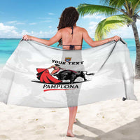 Personalized San Fermin Festival Sarong Pamplona Bull Run - Wonder Print Shop