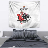 Personalized San Fermin Festival Tapestry Pamplona Bull Run - Wonder Print Shop