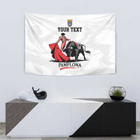 Personalized San Fermin Festival Tapestry Pamplona Bull Run - Wonder Print Shop