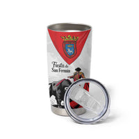 Personalized San Fermin Festival Tumbler Cup Pamplona Bull Run - Wonder Print Shop