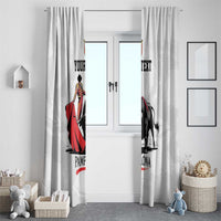 Personalized San Fermin Festival Window Curtain Pamplona Bull Run - Wonder Print Shop