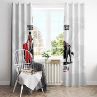 Personalized San Fermin Festival Window Curtain Pamplona Bull Run - Wonder Print Shop