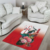 Personalized Italy Sardinia Area Rug Lapwing With Map - Wonder Print Shop