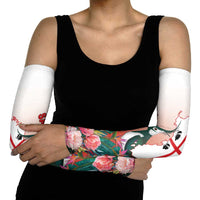 Personalized Italy Sardinia Arm Sleeves Lapwing With Map - Wonder Print Shop