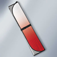 Personalized Italy Sardinia Auto Sun Shade Lapwing With Map - Wonder Print Shop