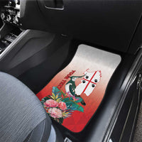 Personalized Italy Sardinia Car Mats Lapwing With Map - Wonder Print Shop