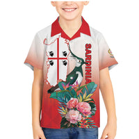 Personalized Italy Sardinia Family Matching Mermaid Dress and Hawaiian Shirt Lapwing With Map - Wonder Print Shop