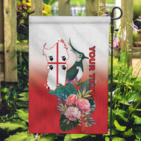 Personalized Italy Sardinia Garden Flag Lapwing With Map - Wonder Print Shop