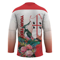 Personalized Italy Sardinia Hockey Jersey Lapwing With Map - Wonder Print Shop