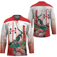 Personalized Italy Sardinia Hockey Jersey Lapwing With Map - Wonder Print Shop