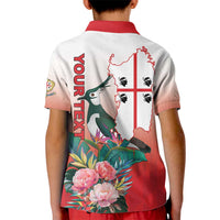Personalized Italy Sardinia Kid Polo Shirt Lapwing With Map - Wonder Print Shop