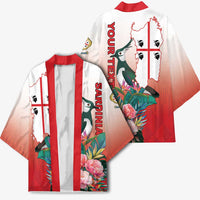 Personalized Italy Sardinia Kimono Lapwing With Map - Wonder Print Shop