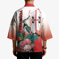 Personalized Italy Sardinia Kimono Lapwing With Map - Wonder Print Shop